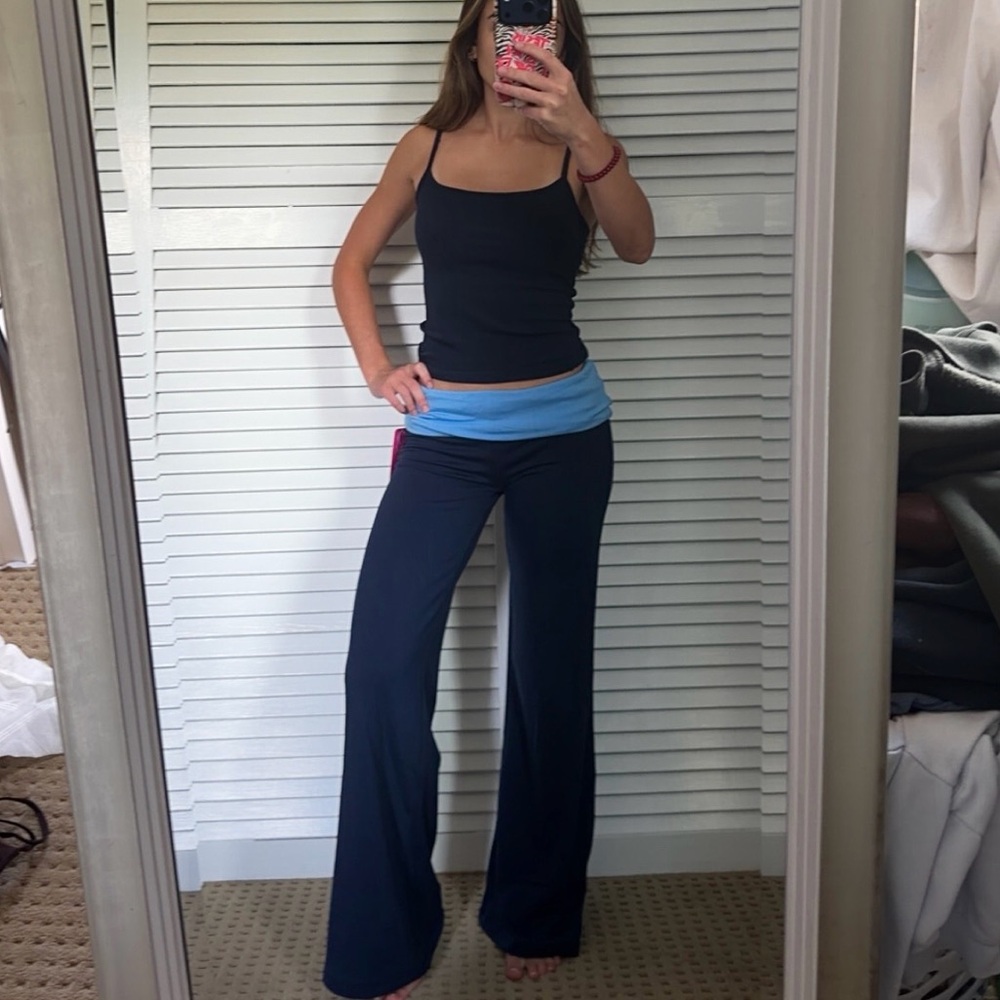 Fold Over Yoga Pants